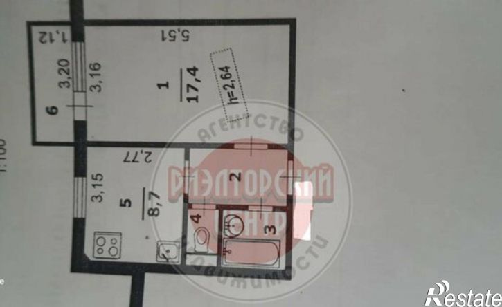 1-комн квартира ул Щорса, 55а,  д. 55а