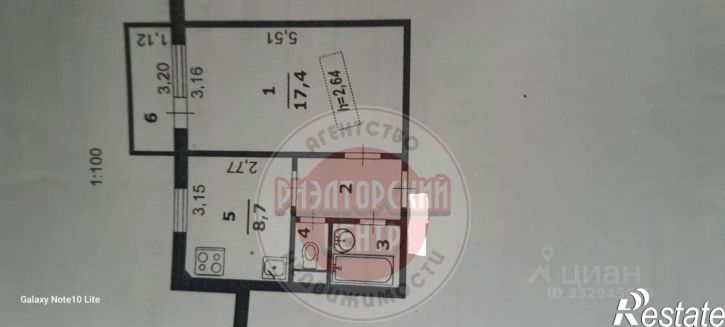 1-комн квартира ул Щорса, 55а,  д. 55а