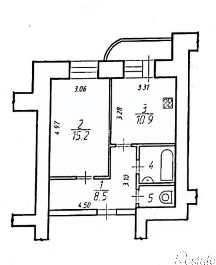 1-комн квартира ул Щорса, 45л,  д. 45л