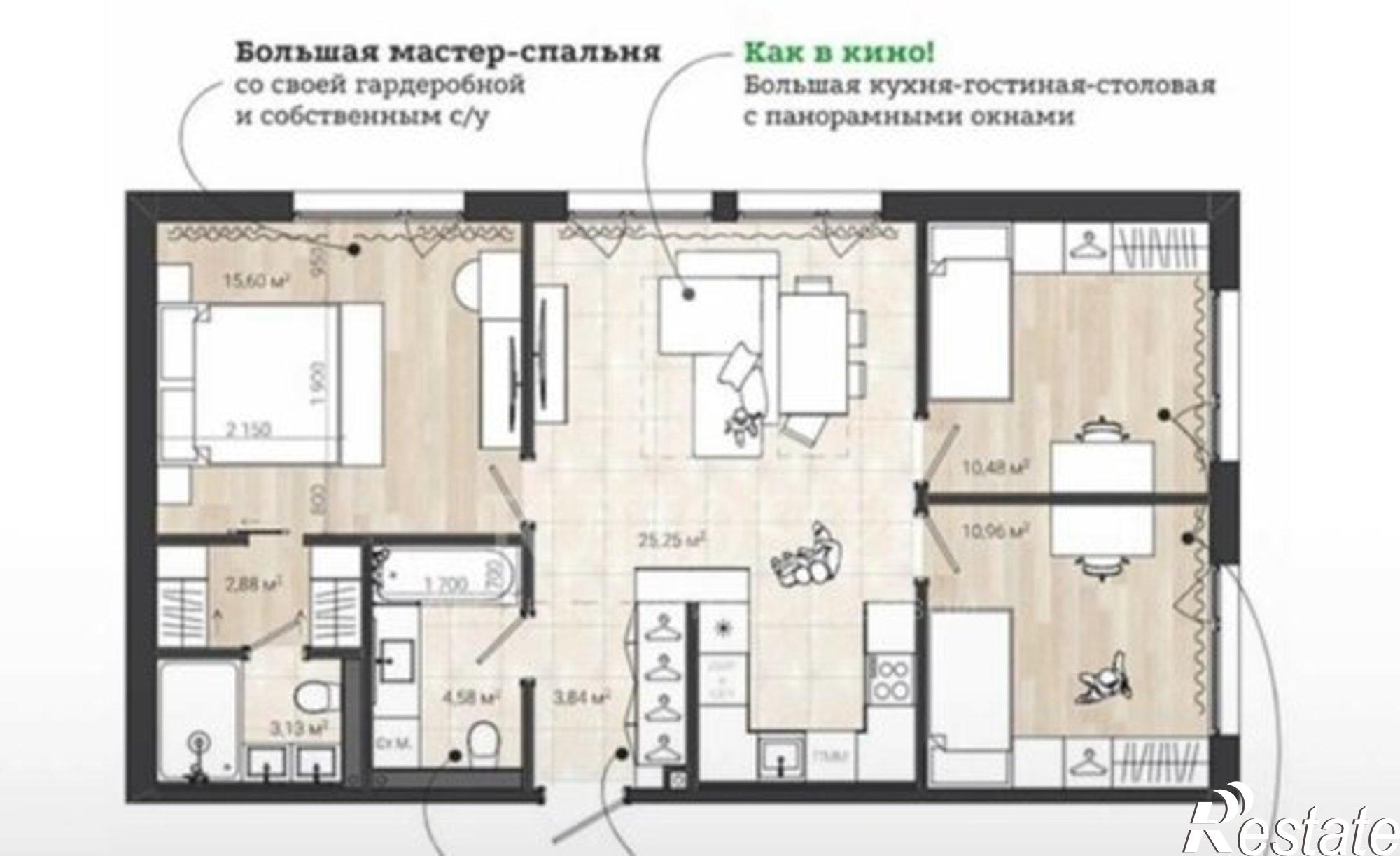 Купить квартиру за 13 000 000 рублей на ул Донецкая, 79
