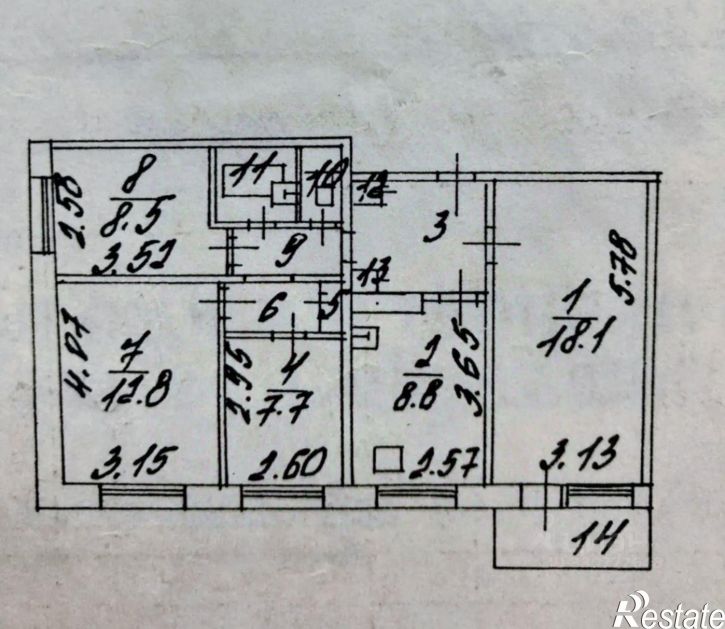 4-комн квартира ул Привольная, 6,  д. 6