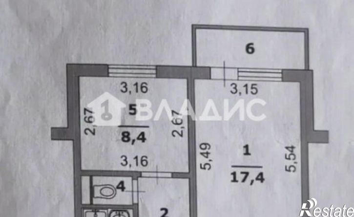 1-комн квартира ул Молодежная, 16в,  д. 16в