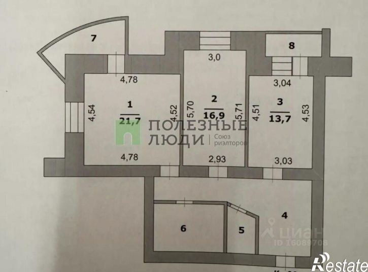 2-комн квартира ул Щорса, 47б,  д. 47б