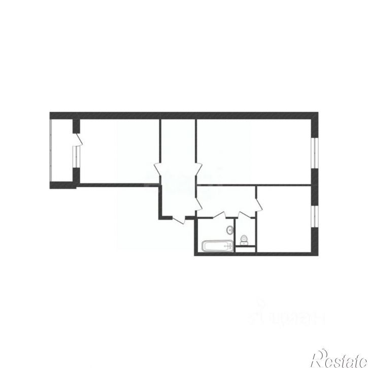 2-комн квартира бульвар Строителей, 39,  д. 39