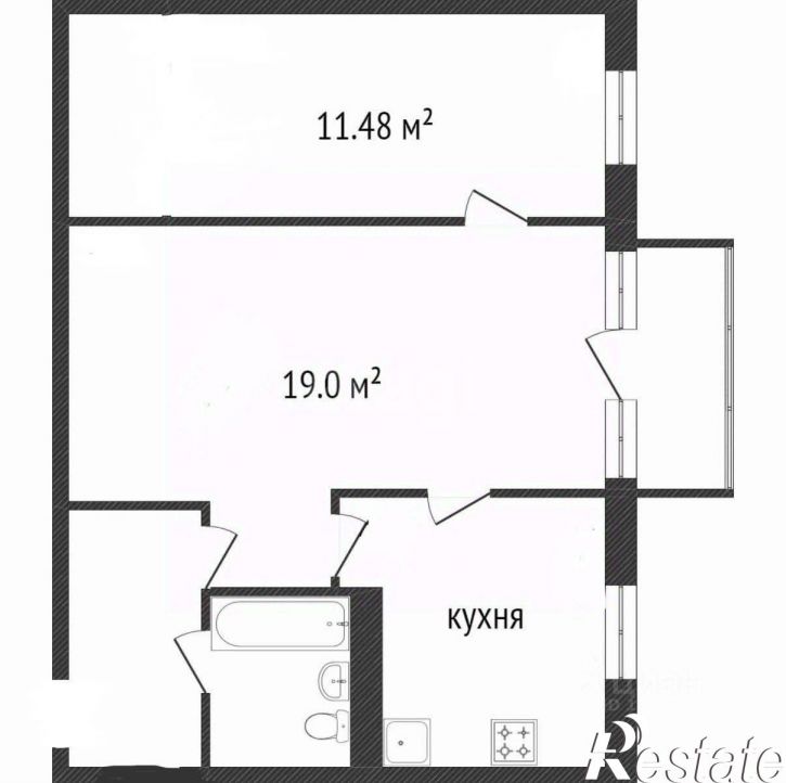 2-комн квартира проспект Богдана Хмельницкого, 108А,  д. 108А