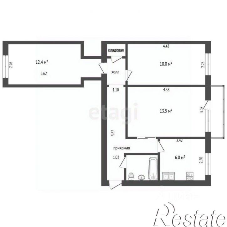 3-комн квартира улица Шершнева, 17,  д. 17