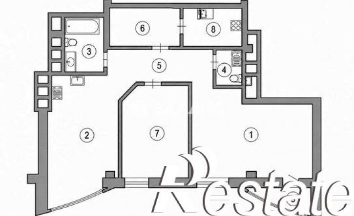 3-комн квартира Садовая улица, 3А,  д. 3А
