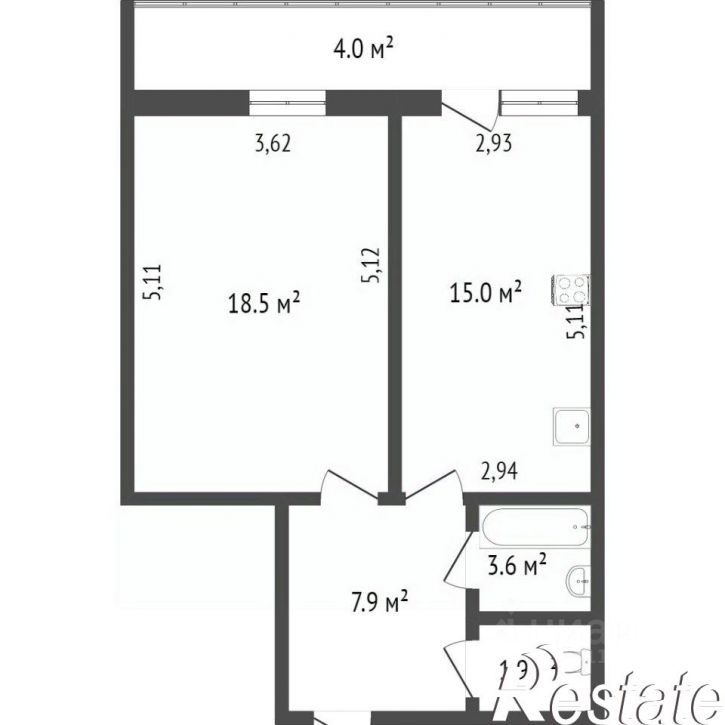 1-комн квартира бульвар Юности, 31,  д. 31