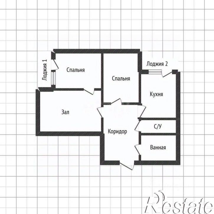 3-комн квартира улица Некрасова, 28А,  д. 28А