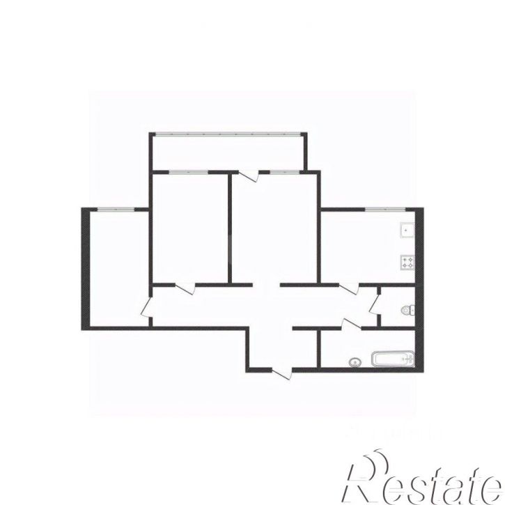 3-комн квартира Народный бульвар, 32,  д. 32