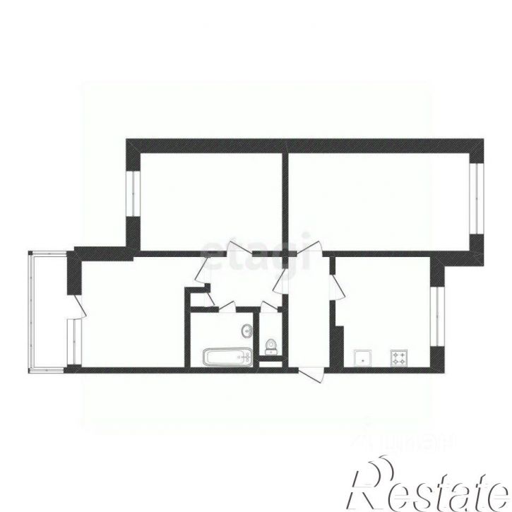 3-комн квартира улица Щорса, 36,  д. 36