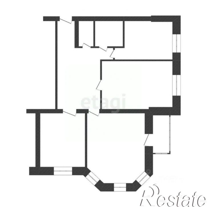 6-комн квартира улица 5 Августа, 31,  д. 31