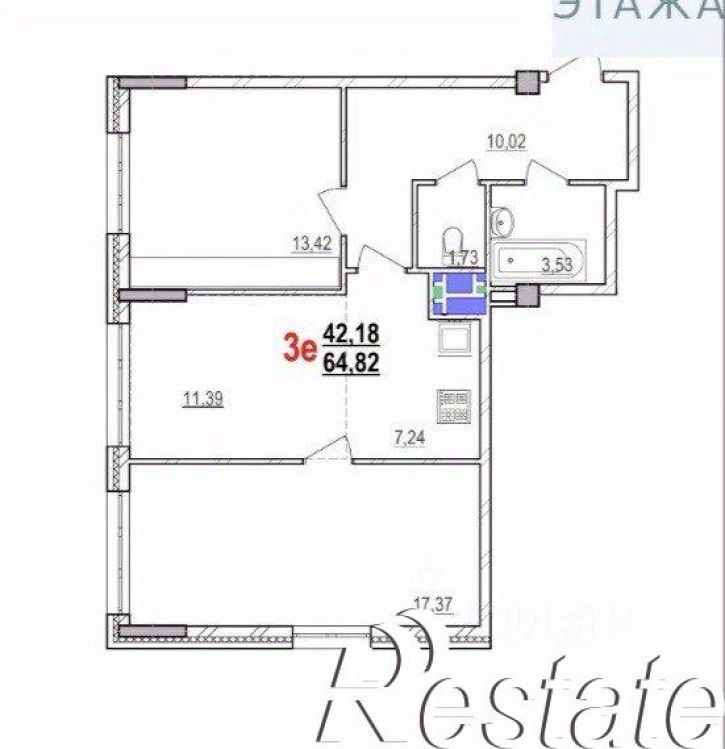3-комн квартира проспект Богдана Хмельницкого, 62А к4,  д. 62А к4