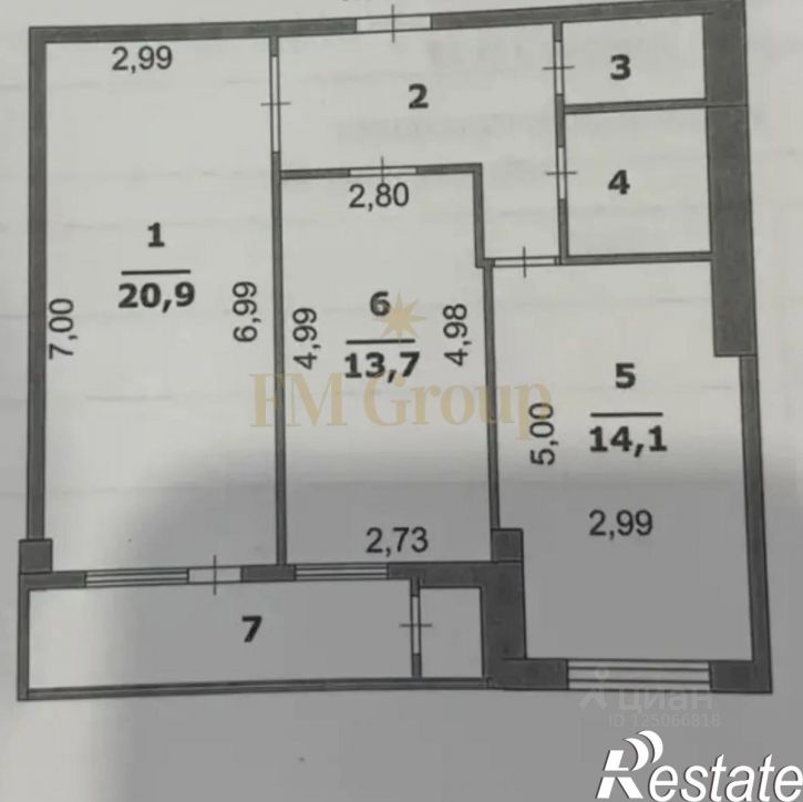 2-комн квартира улица Белгородского Полка, 62,  д. 62