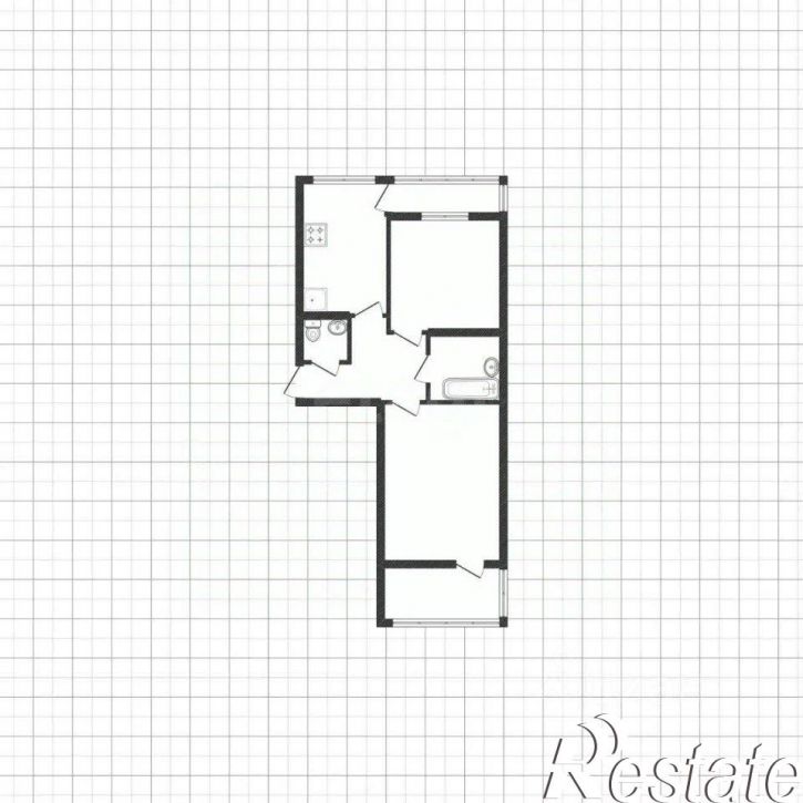 2-комн квартира улица Белгородского Полка, 62,  д. 62