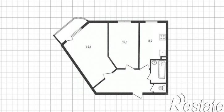 2-комн квартира улица Макаренко, 42,  д. 42