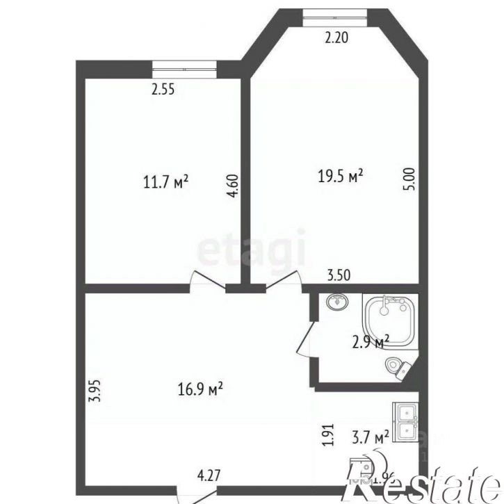2-комн квартира Гражданский проспект, 33,  д. 33