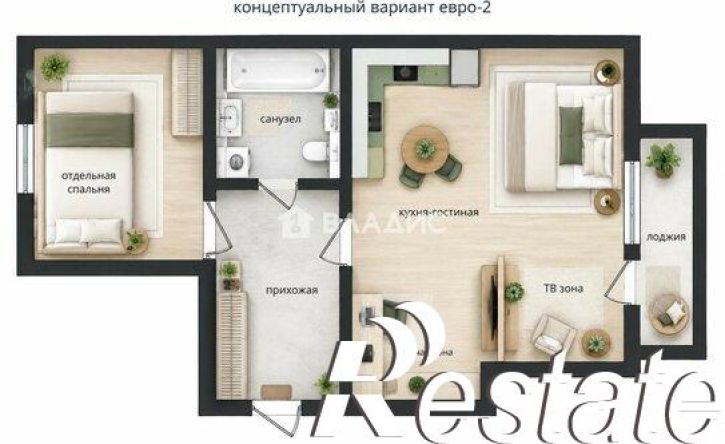 1-комн квартира Преображенская улица, 120,  д. 120